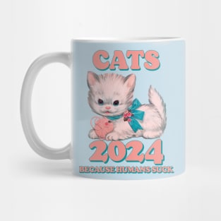 CATS For President 2024 Mug